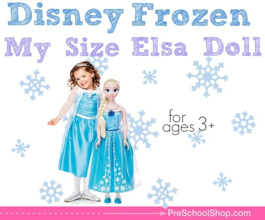 my size elsa doll